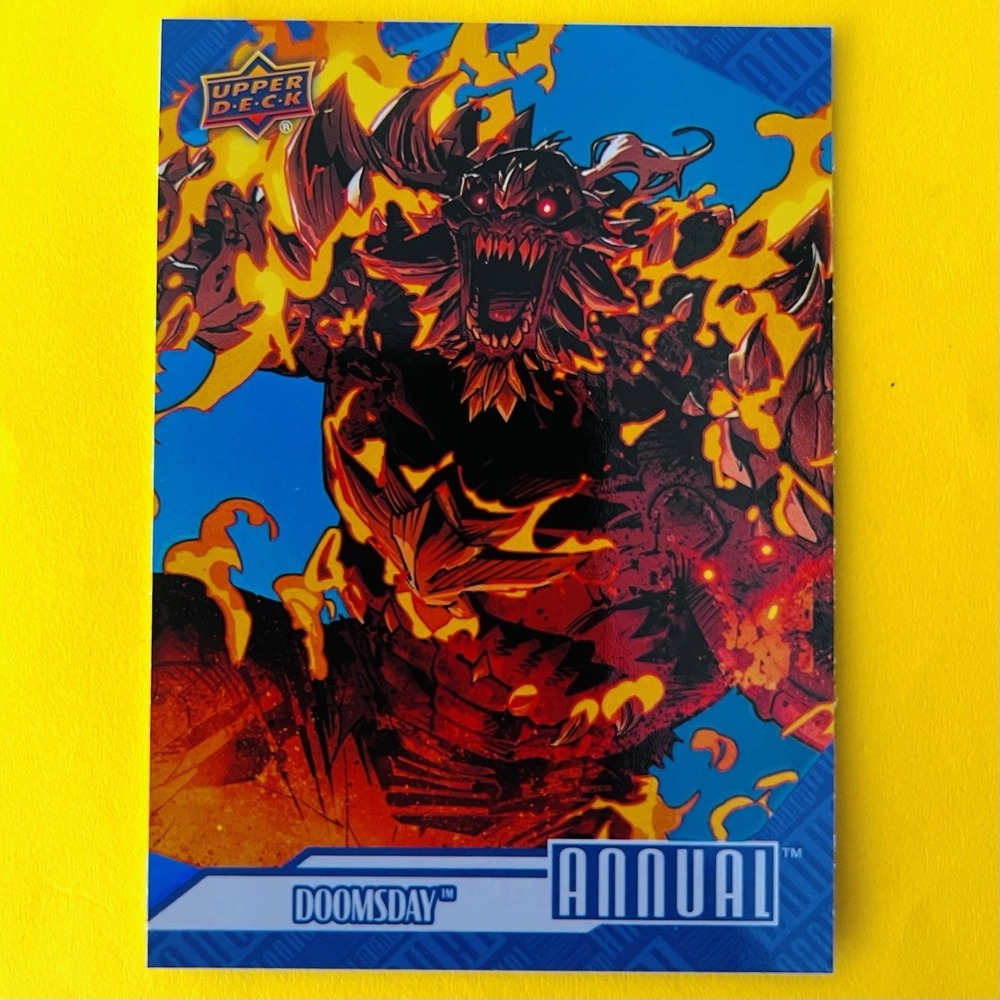 2024-25‎ Upper Deck DC Annual #60 Doomsday Blue Parallel DC Comics